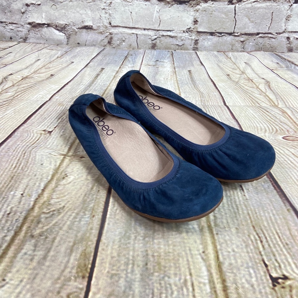 Abeo Bio System Tia Navy Blue Ballet Flat